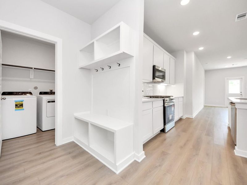 Furnished interior view inside a new home in The Villages at WestPointe, Dayton (Image 10).