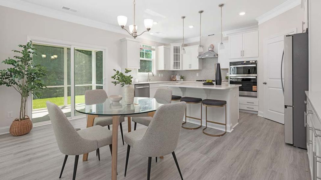 Furnished interior view inside a new home in Sylvan Creek, Denver (Image 9).