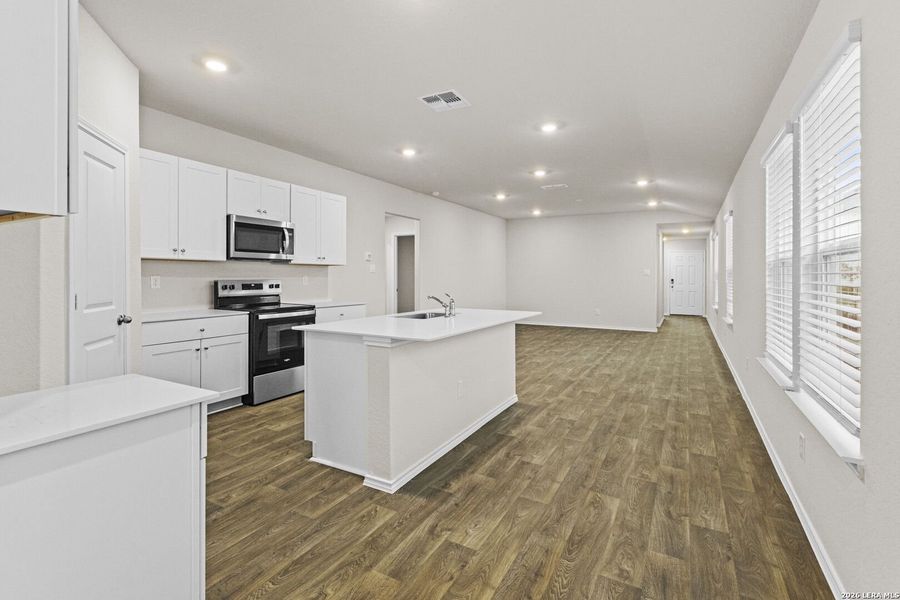 Furnished interior view inside a new home in Stonehill, San Antonio (Image 8).