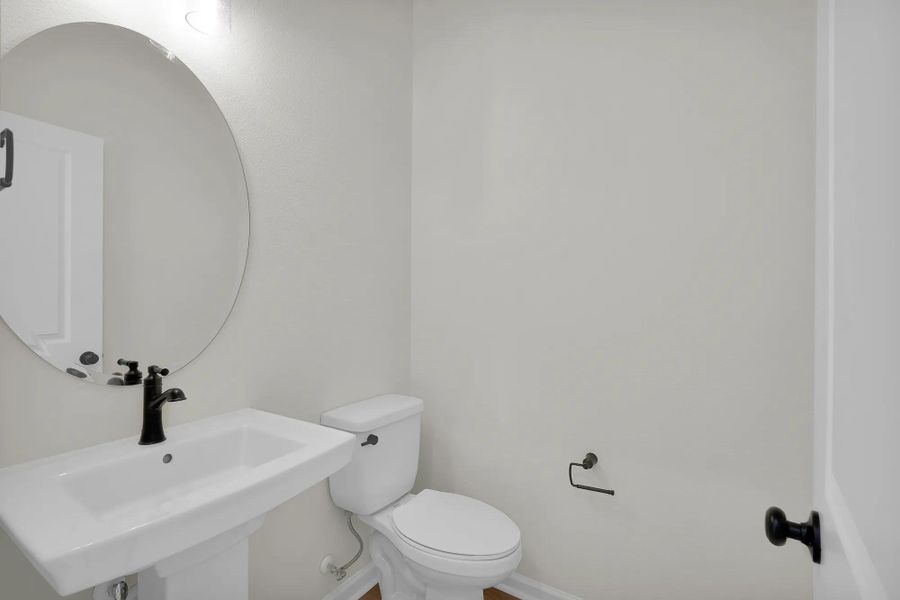 The Hilton II Powder Room The Hilton II Powder Room