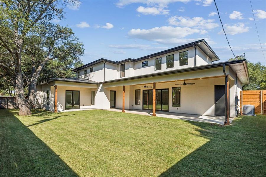 Front exterior of a new home in , Dallas, TX, highlighting curb appeal (Image 22).