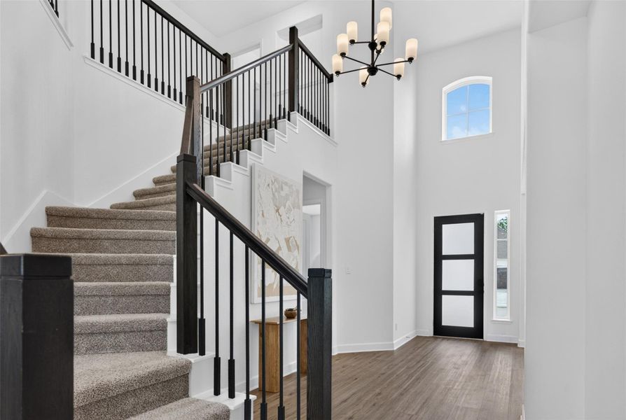Furnished interior view inside a new home in , Missouri City (Image 19).