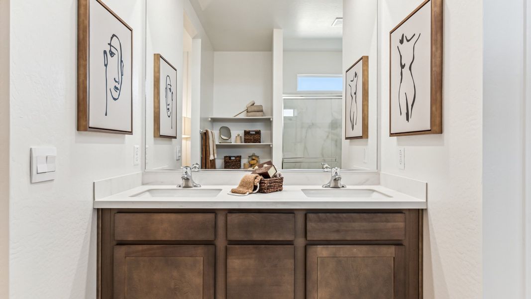 Furnished interior view inside a new home in Copper Falls, Buckeye (Image 19).