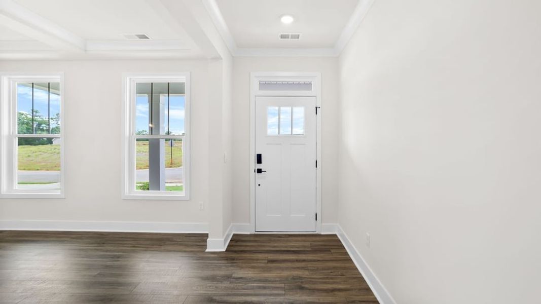 Spacious, unfurnished interior of a new home in Adams Glen, Greenville (Image 18). Spacious, unfurnished interior of a new home in Adams Glen, Greenville (Image 18).