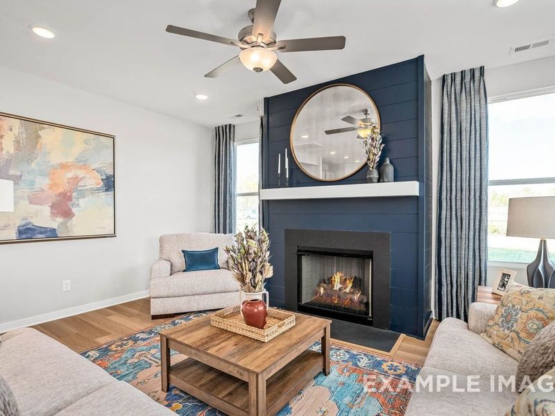 Furnished interior view inside a new home in Sage Farms, White House (Image 11). Furnished interior view inside a new home in Sage Farms, White House (Image 11).