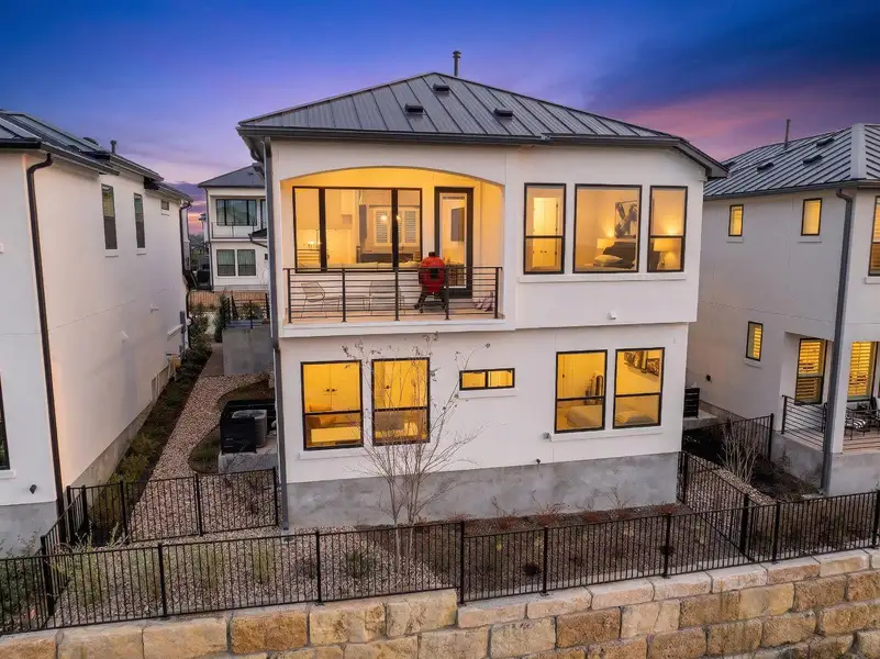 Exterior details and patio area of a home in , Austin (Image 3).