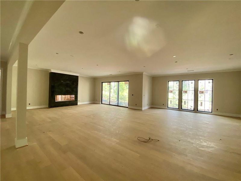 In-progress construction of a new home in , Acworth, GA (Image 23).