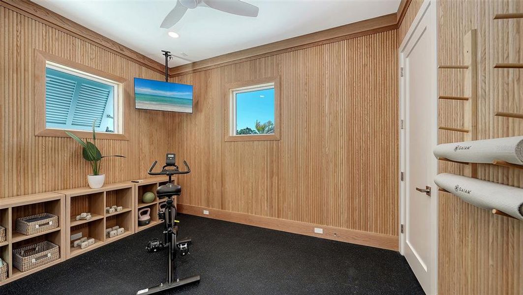 Furnished interior view inside a new home in , Sarasota (Image 43).