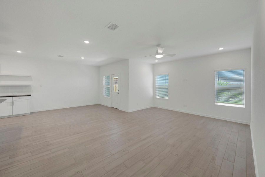 Open living area Open living area