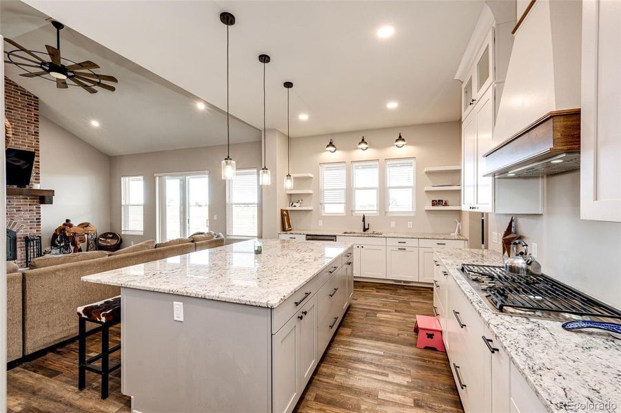 Furnished interior view inside a new home in , Peyton (Image 7).
