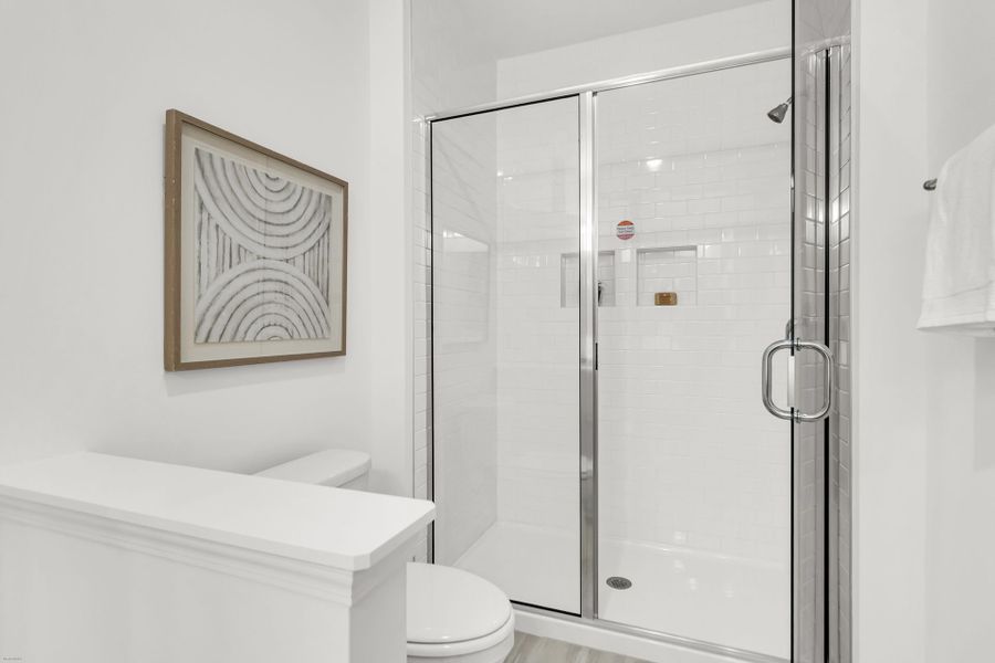 Furnished interior view inside a new home in Homecoming, Ravenel (Image 25).