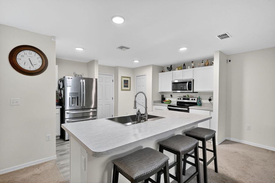 Furnished interior view inside a new home in , Port St. Lucie (Image 29).