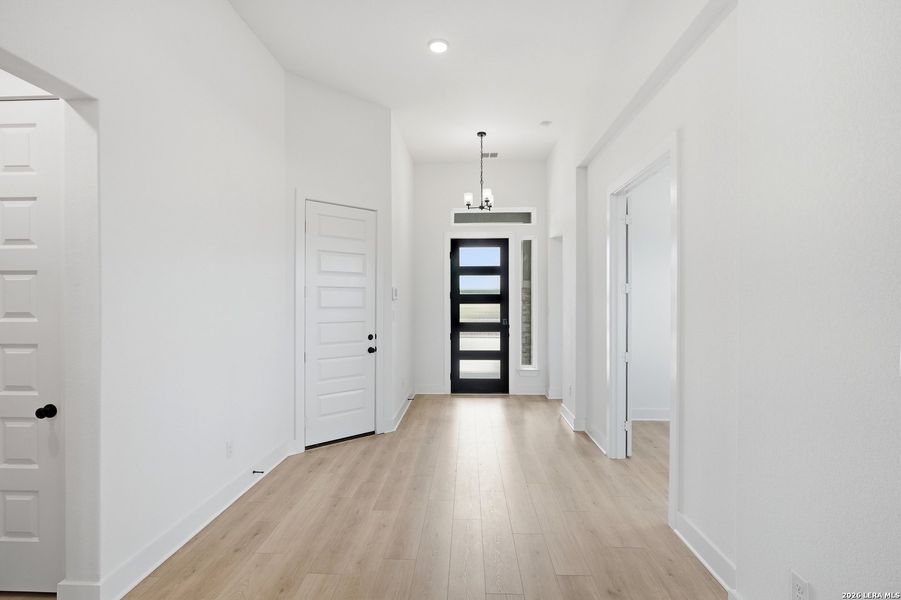 Spacious, unfurnished interior of a new home in Alsatian Oaks, Castroville (Image 41). Spacious, unfurnished interior of a new home in Alsatian Oaks, Castroville (Image 41).