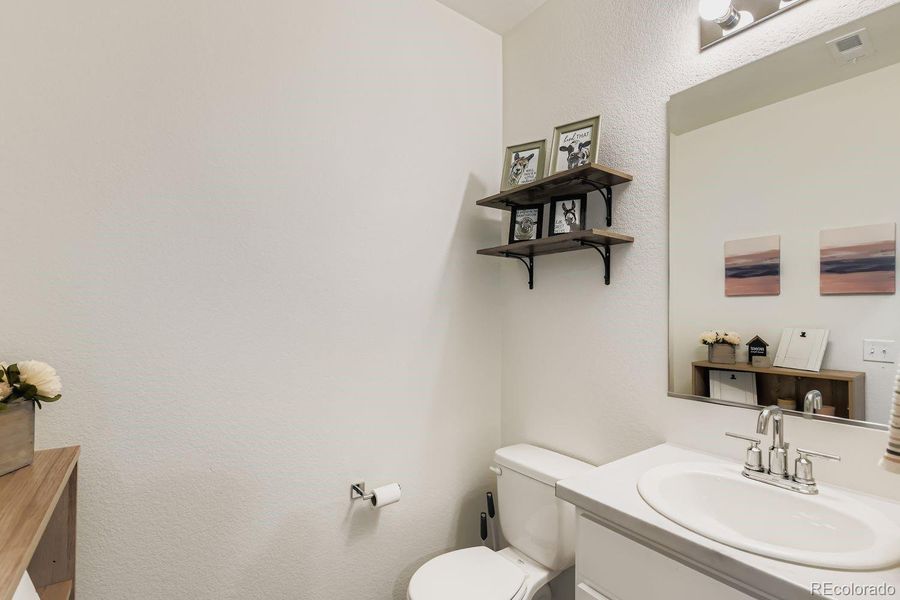 Furnished interior view inside a new home in , Fort Lupton (Image 21).