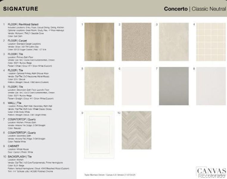 9185 Violet Way design selections! This home is currently under construction and selections are subject to change