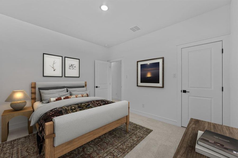 Furnished interior view inside a new home in Heath Golf & Yacht Estates, Heath (Image 14).