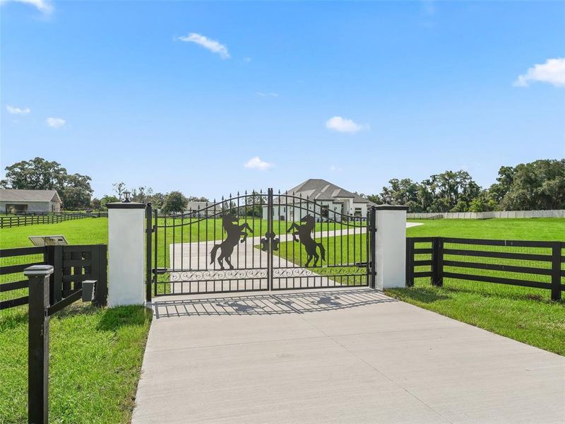 Front exterior of a new home in , Ocala, FL, highlighting curb appeal (Image 36).