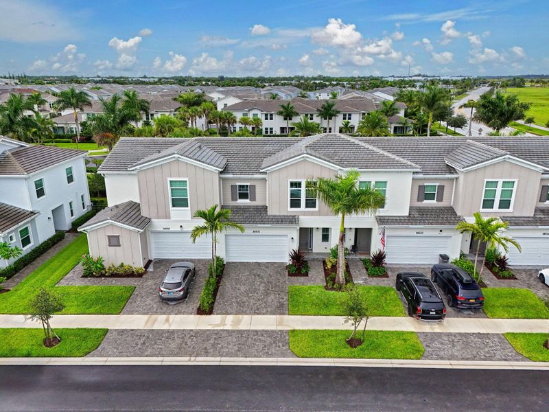 Front exterior of a new home in , Westlake, FL, highlighting curb appeal (Image 2).