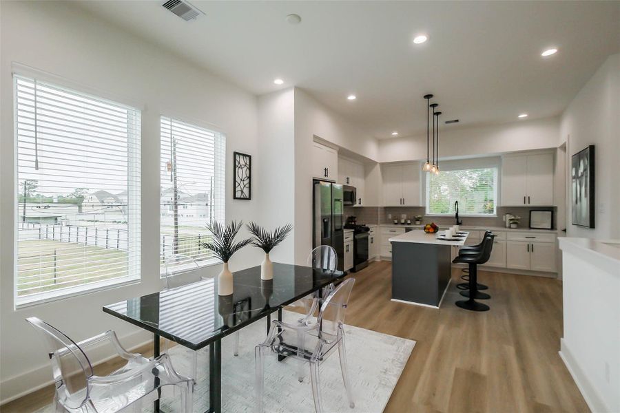 Furnished interior view inside a new home in , Houston (Image 28).