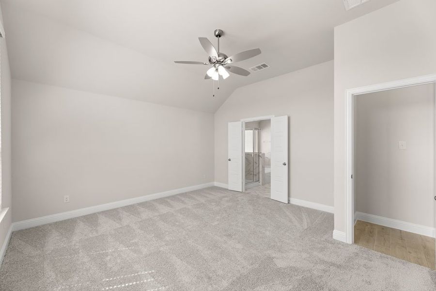 Representative exterior photo of a completed home built from the Cambridge by Impression Homes in Timberbrook, Justin, TX (Image 14). Representative exterior photo of a completed home built from the Cambridge by Impression Homes in Timberbrook, Justin, TX (Image 14).