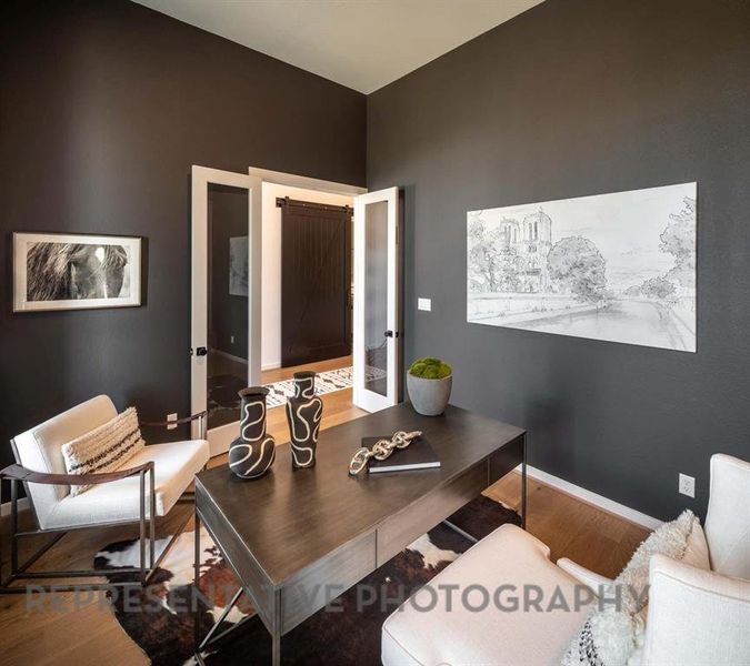 Furnished interior view inside a new home in Sandbrock Ranch: 70ft. lots, Aubrey (Image 19). Furnished interior view inside a new home in Sandbrock Ranch: 70ft. lots, Aubrey (Image 19).