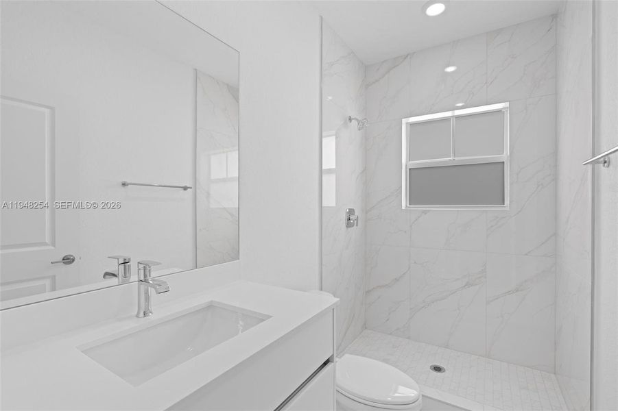 Furnished interior view inside a new home in , Miami (Image 7).