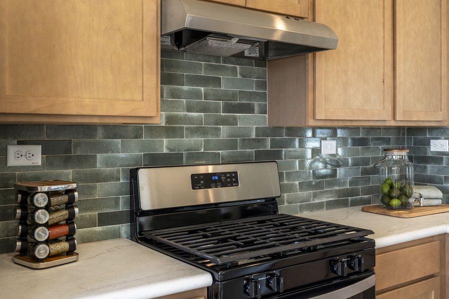 Stainless steel gas range Stainless steel gas range