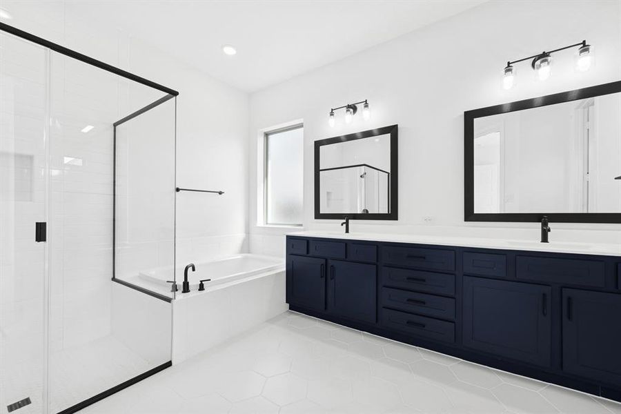 Furnished interior view inside a new home in , Mansfield (Image 8).