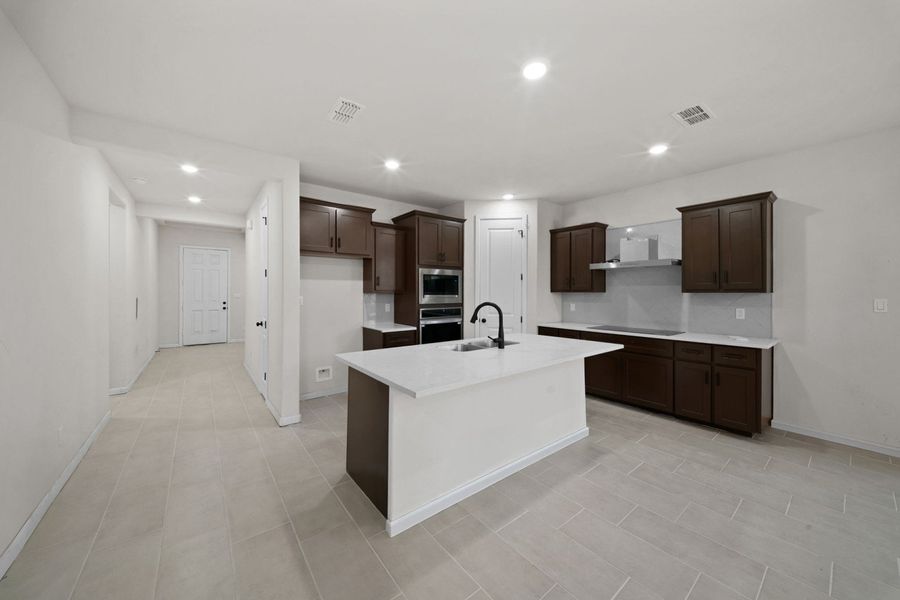 Furnished interior view inside a new home in Alberta Heights, Edinburg (Image 5).