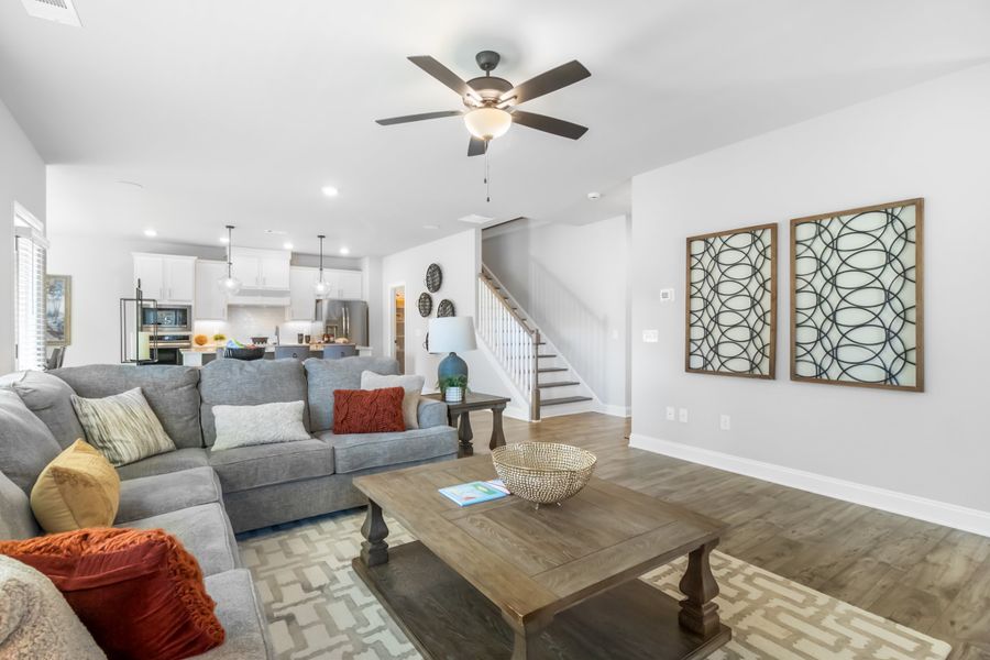 Furnished interior view inside a new home in Ridge Pointe, Athens (Image 29).