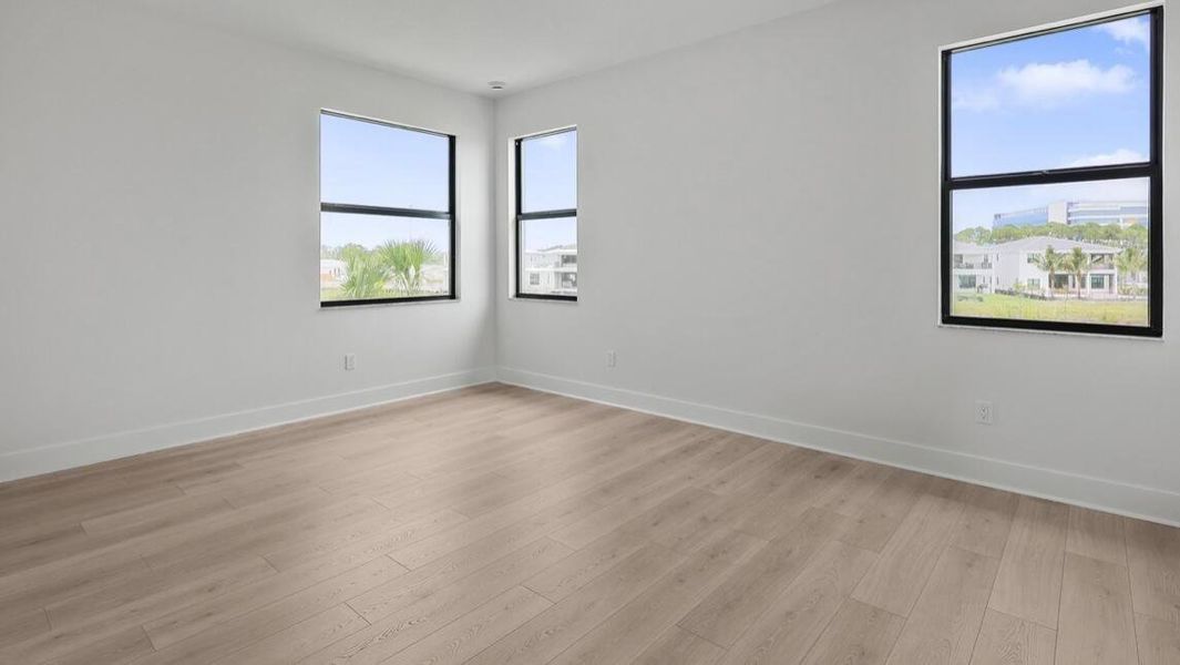 Spacious, unfurnished interior of a new home in Artistry Palm Beach, Palm Beach Gardens (Image 42). Spacious, unfurnished interior of a new home in Artistry Palm Beach, Palm Beach Gardens (Image 42).