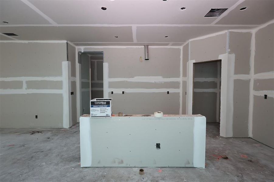 In-progress construction of a new home in Bay Lake Farms, St. Cloud, FL (Image 19).