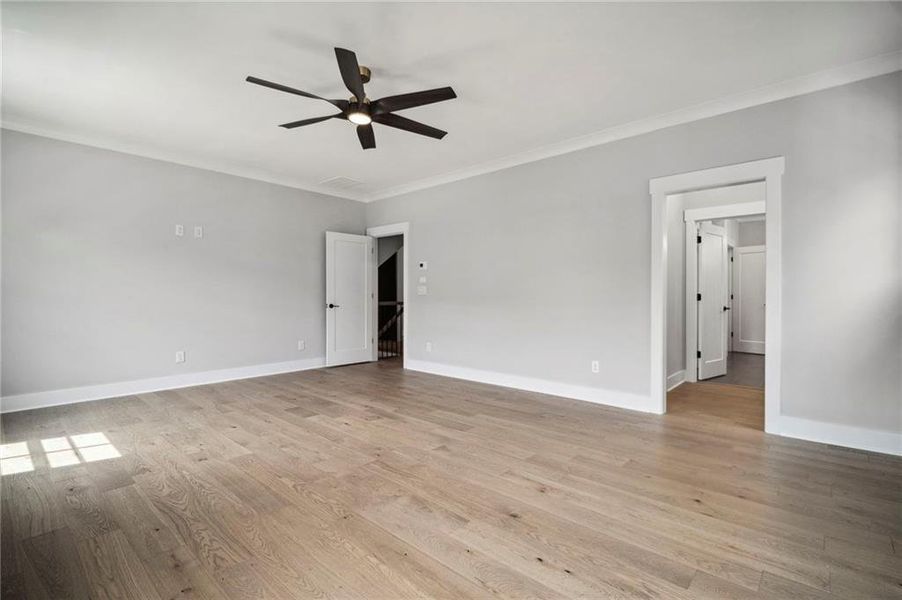 Spacious, unfurnished interior of a new home in South on Main, Woodstock (Image 23).