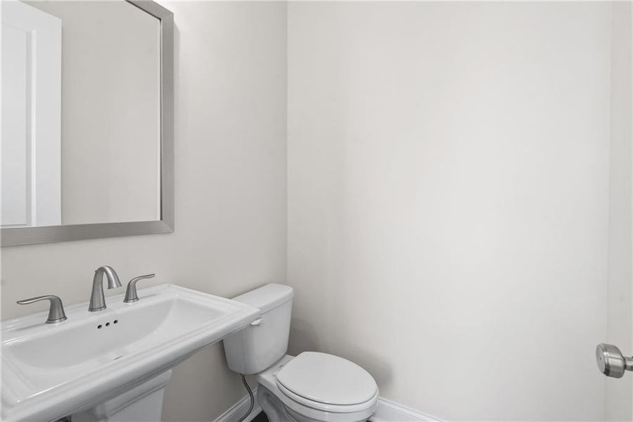 Furnished interior view inside a new home in Palisades Single Family, Cumming (Image 6).