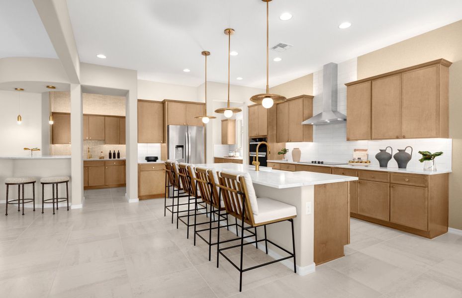 Representative furnished interior of a home built from the Endeavor by Del Webb in Sun City Anthem at Merrill Ranch, Florence (Image 15).