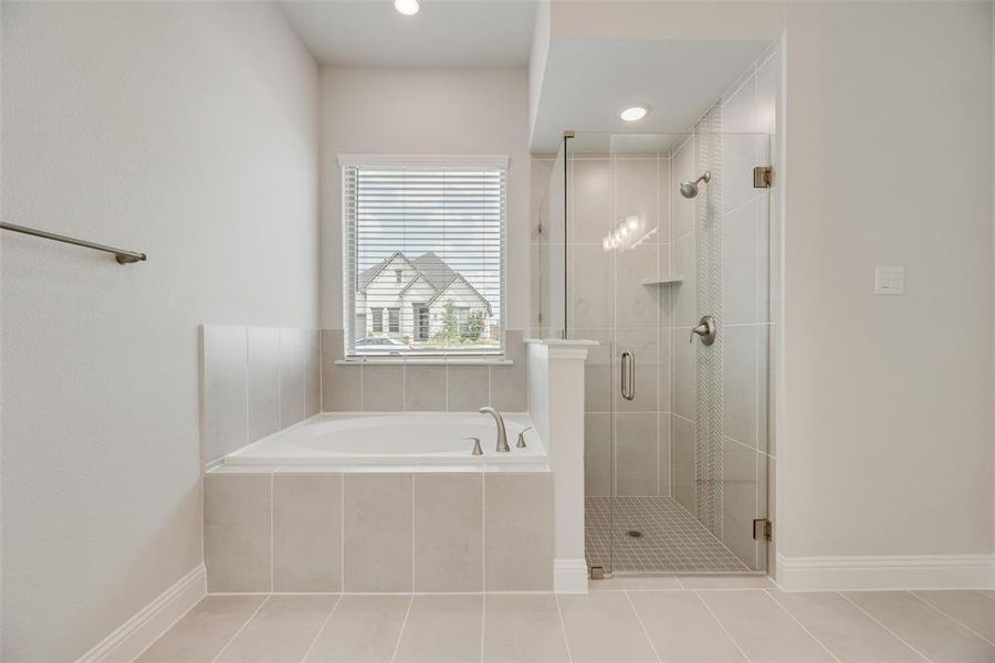 Furnished interior view inside a new home in Villages of Hurricane Creek, Anna (Image 8).