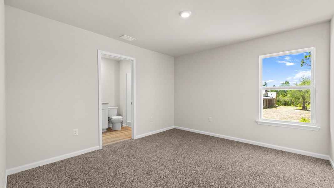 Representative unfurnished interior of a home built from the The Alderbrook by D.R. Horton in Salt Pines, Port Saint Joe (Image 21).
