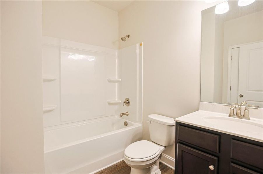 Furnished interior view inside a new home in , Auburn (Image 8).