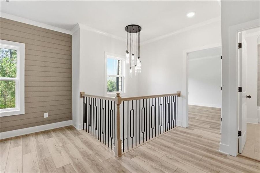 Furnished interior view inside a new home in , Hoschton (Image 38).