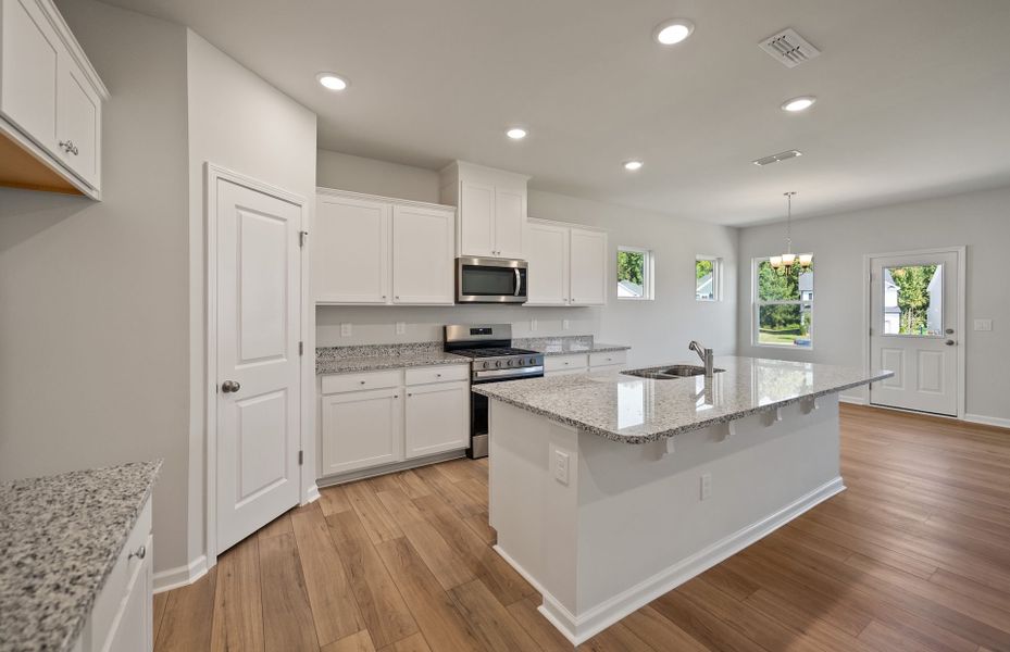 Furnished interior view inside a new home in Cambria, Garner (Image 12).