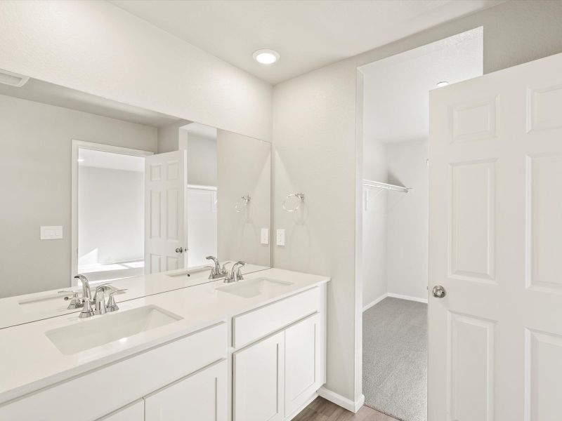 Furnished interior view inside a new home in Poudre Heights: The Meadow Collection, Windsor (Image 4).