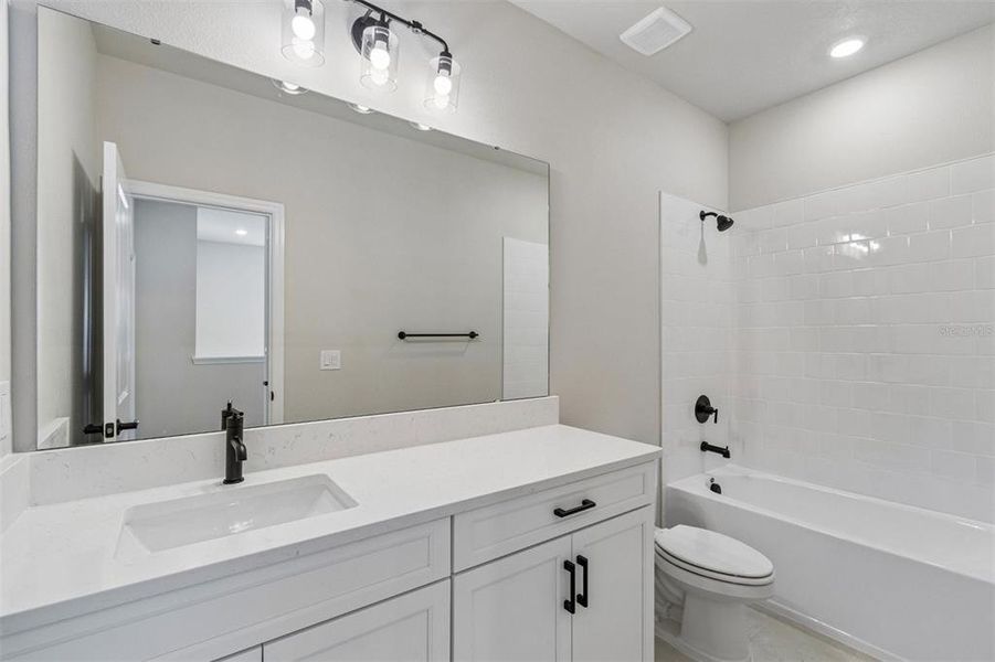 Furnished interior view inside a new home in Weslyn Park in Sunbridge 34', St. Cloud (Image 10).