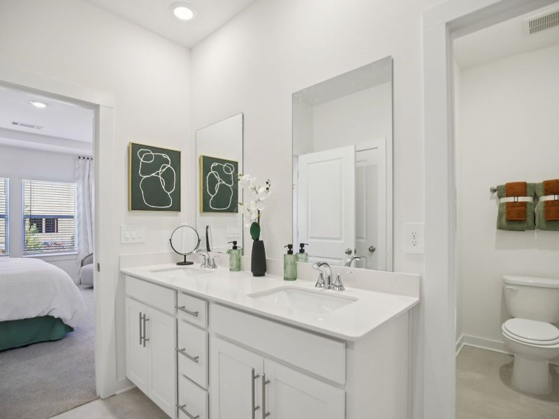 Furnished interior view inside a new home in River Ridge, Clarksville (Image 9).