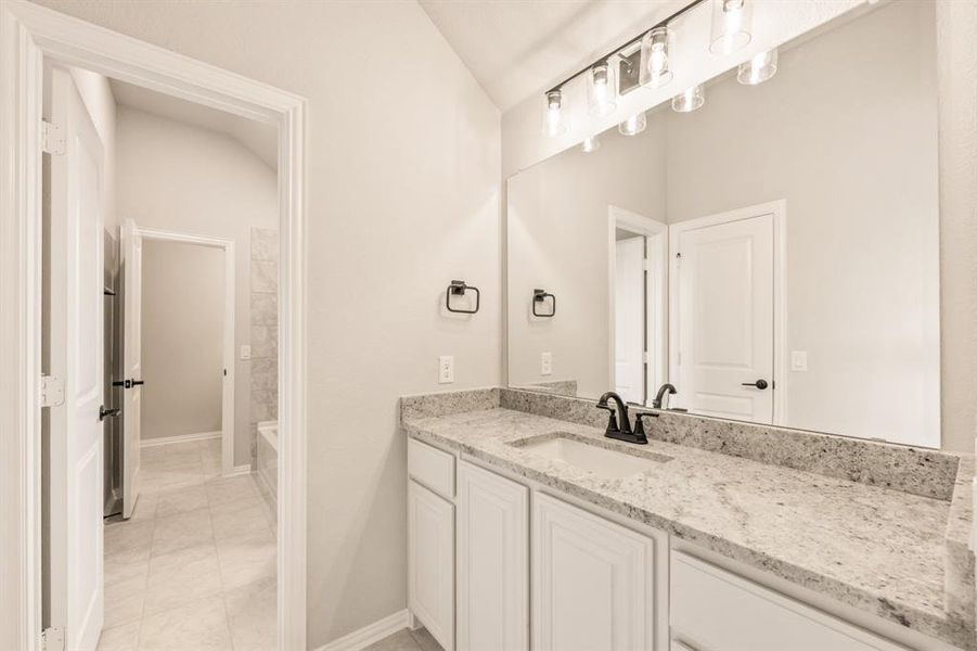 Furnished interior view inside a new home in Hampton Park, Glenn Heights (Image 10).
