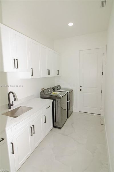 Furnished interior view inside a new home in , Lehigh Acres (Image 15).