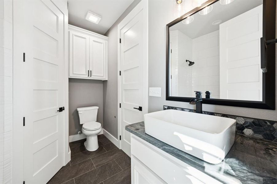 Furnished interior view inside a new home in , Lone Oak (Image 23).