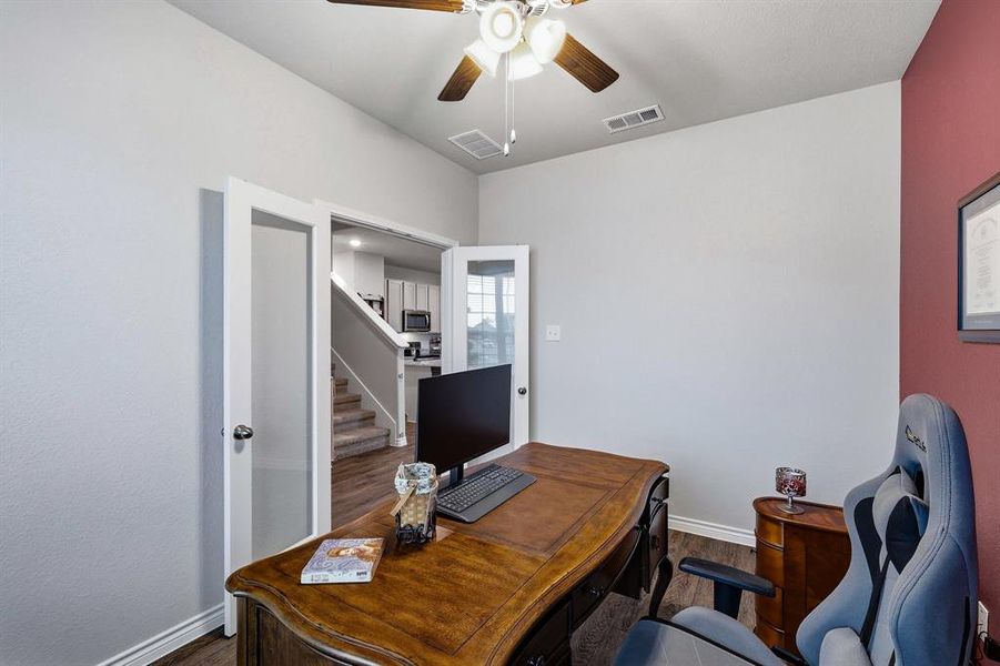 Furnished interior view inside a new home in , Fort Worth (Image 28).