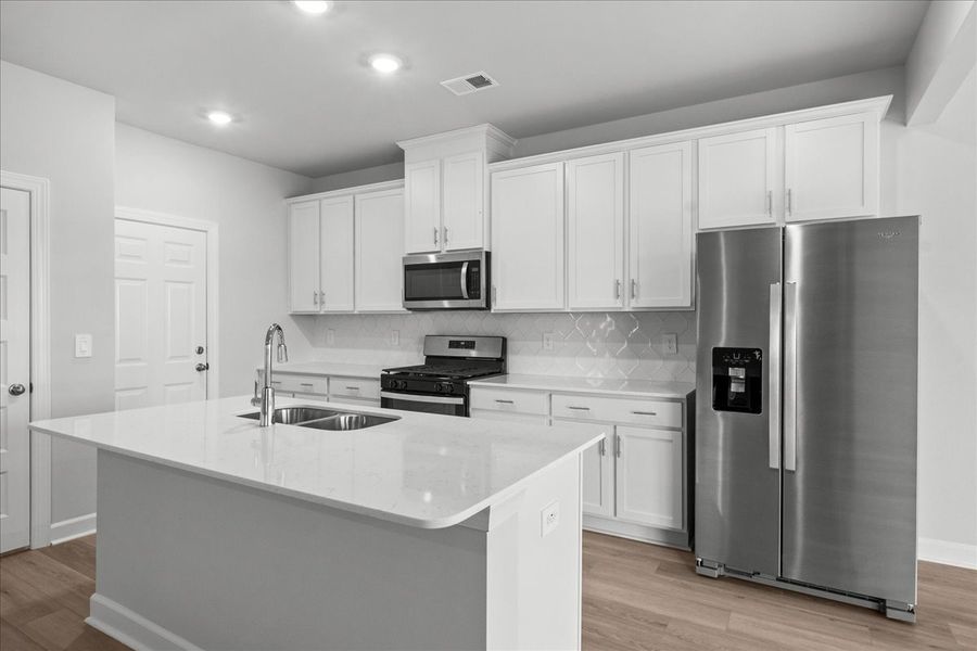 Furnished interior view inside a new home in Pleasant Brook, Greenville (Image 7).