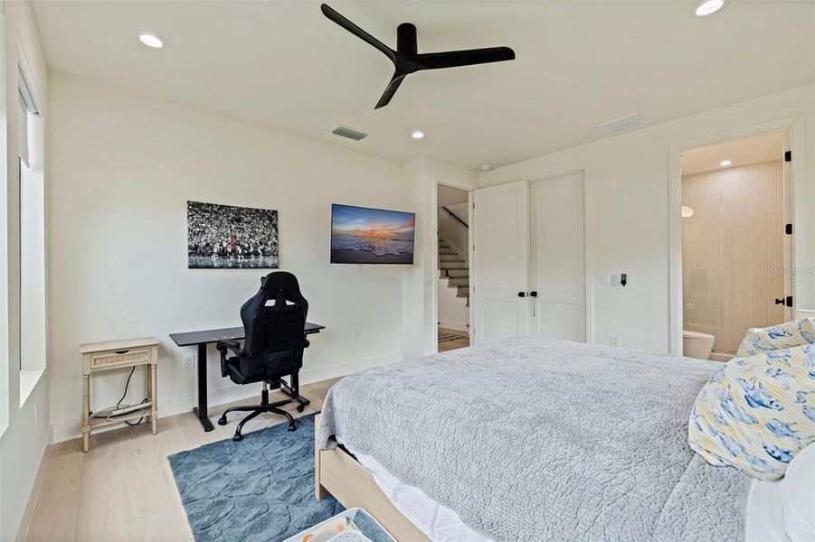 Furnished interior view inside a new home in , Tampa (Image 32).