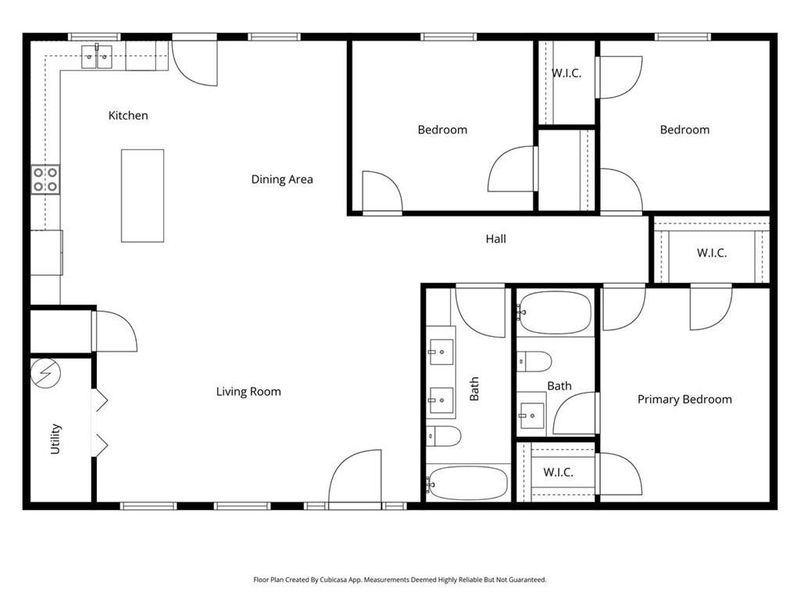 2D floor plan layout of this home in , Rome, GA (Image 5). 2D floor plan layout of this home in , Rome, GA (Image 5).